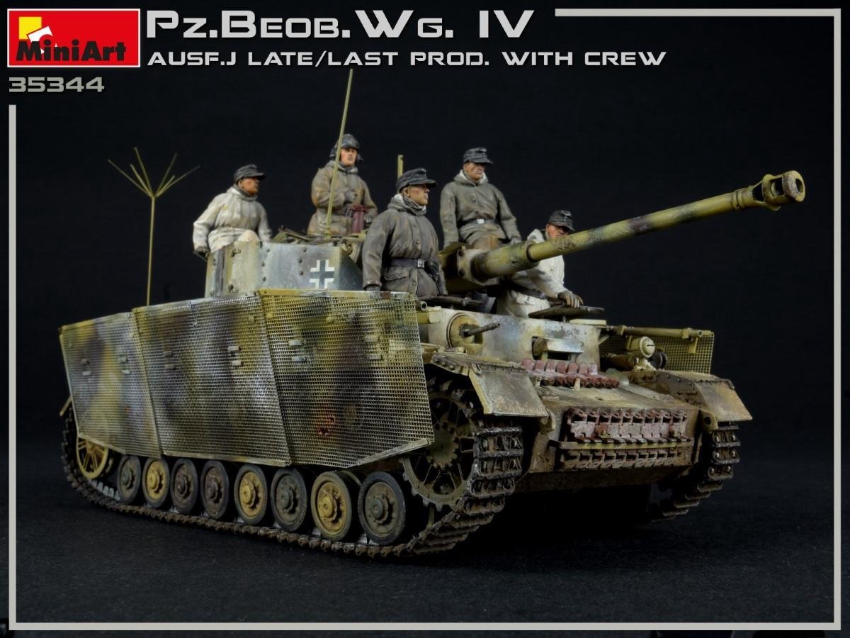 Miniart | 35344 | Pz.Beob.Wg.IV Ausf J | 2in1 with crew | 1:35